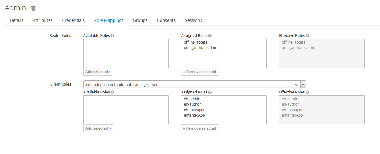 Screenshot-Roles added to Effective Roles