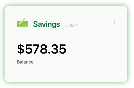 Savings Account Balance Window using Angular